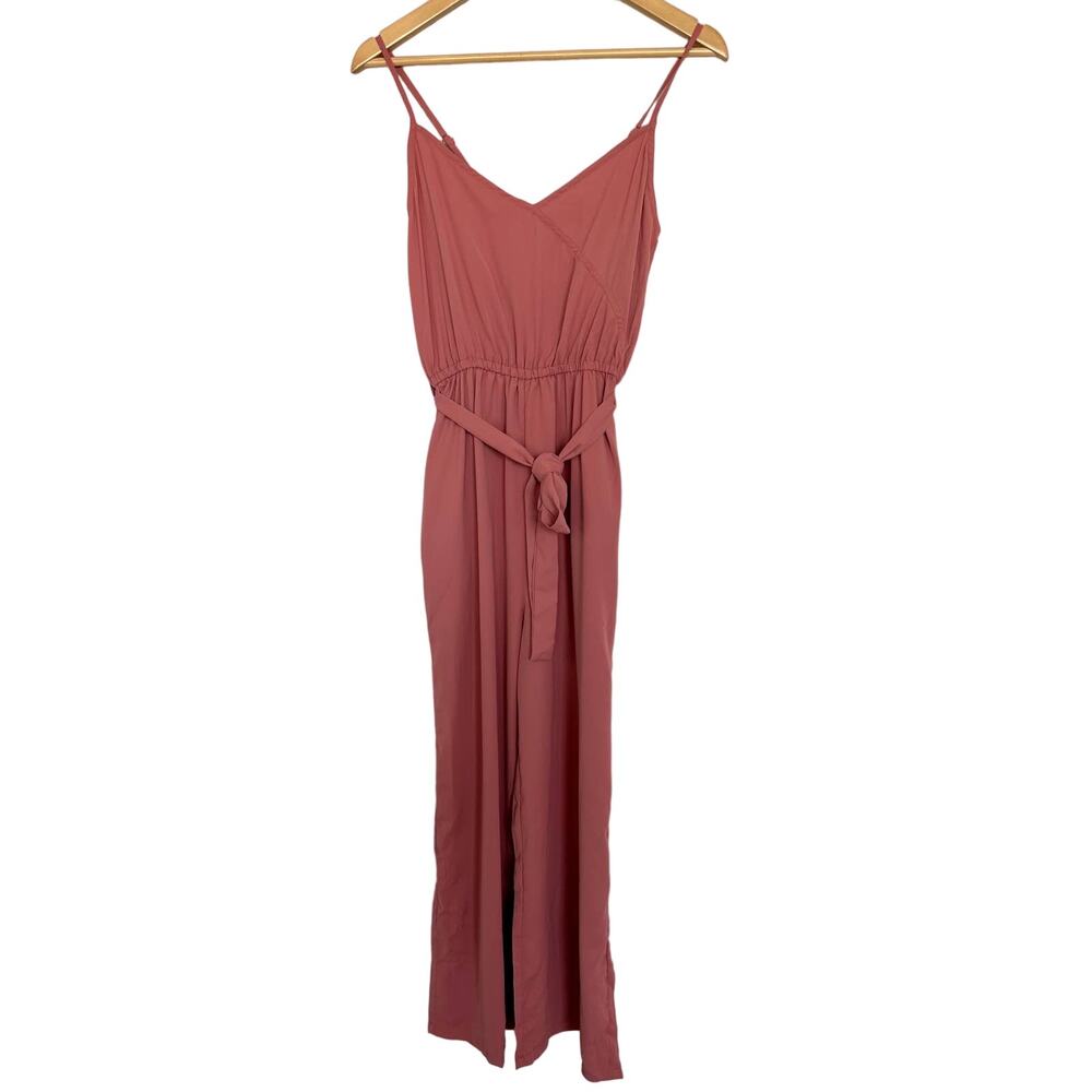 Bailey's Blossom Pink Straight Leg Jumpsuit XS NWT